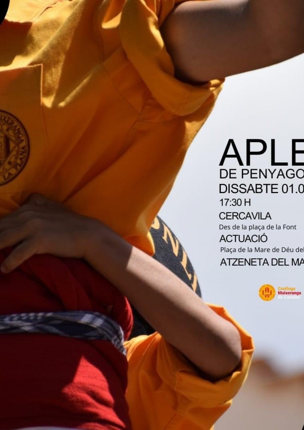 Trobada de Muixerangues de l'Aplec de Penyagolosa. Atzeneta