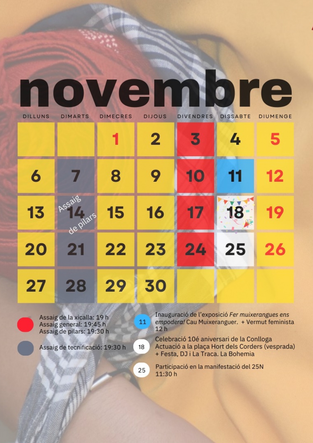 Calendari de novembre 2023
