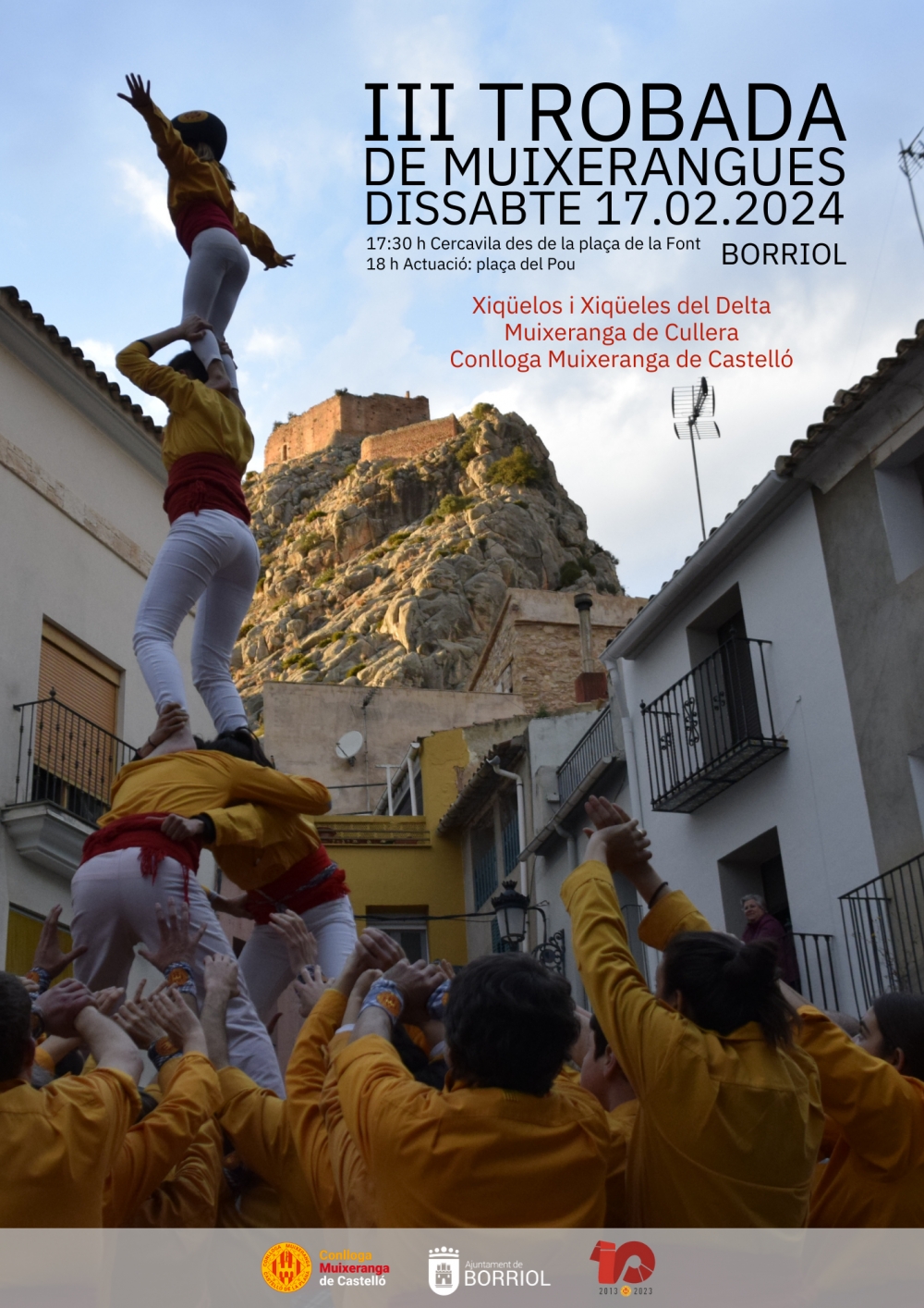 III Trobada de Muixerangues de Borriol