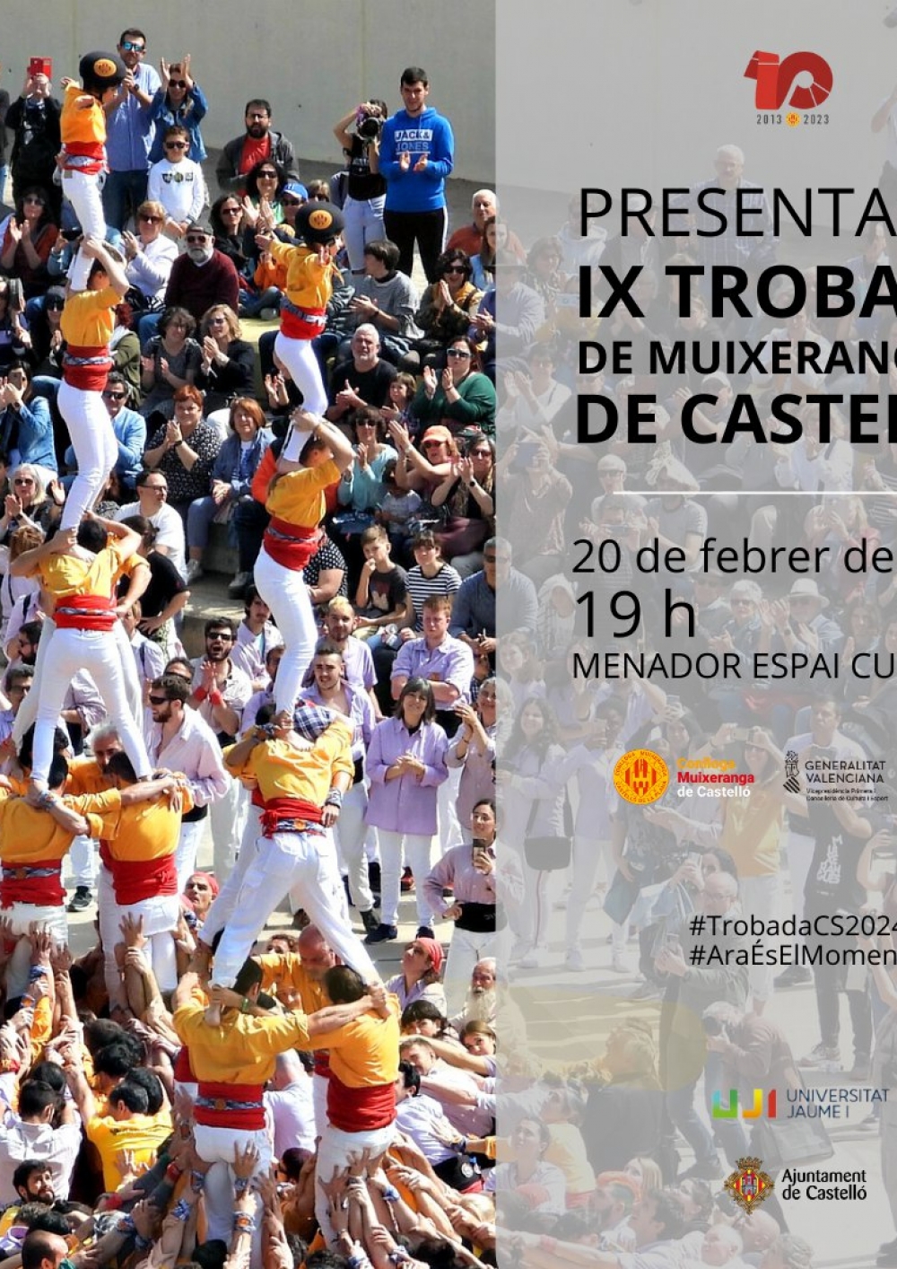 Presentaci&oacute; de la IX Trobada de Muixerangues de Castell&oacute;