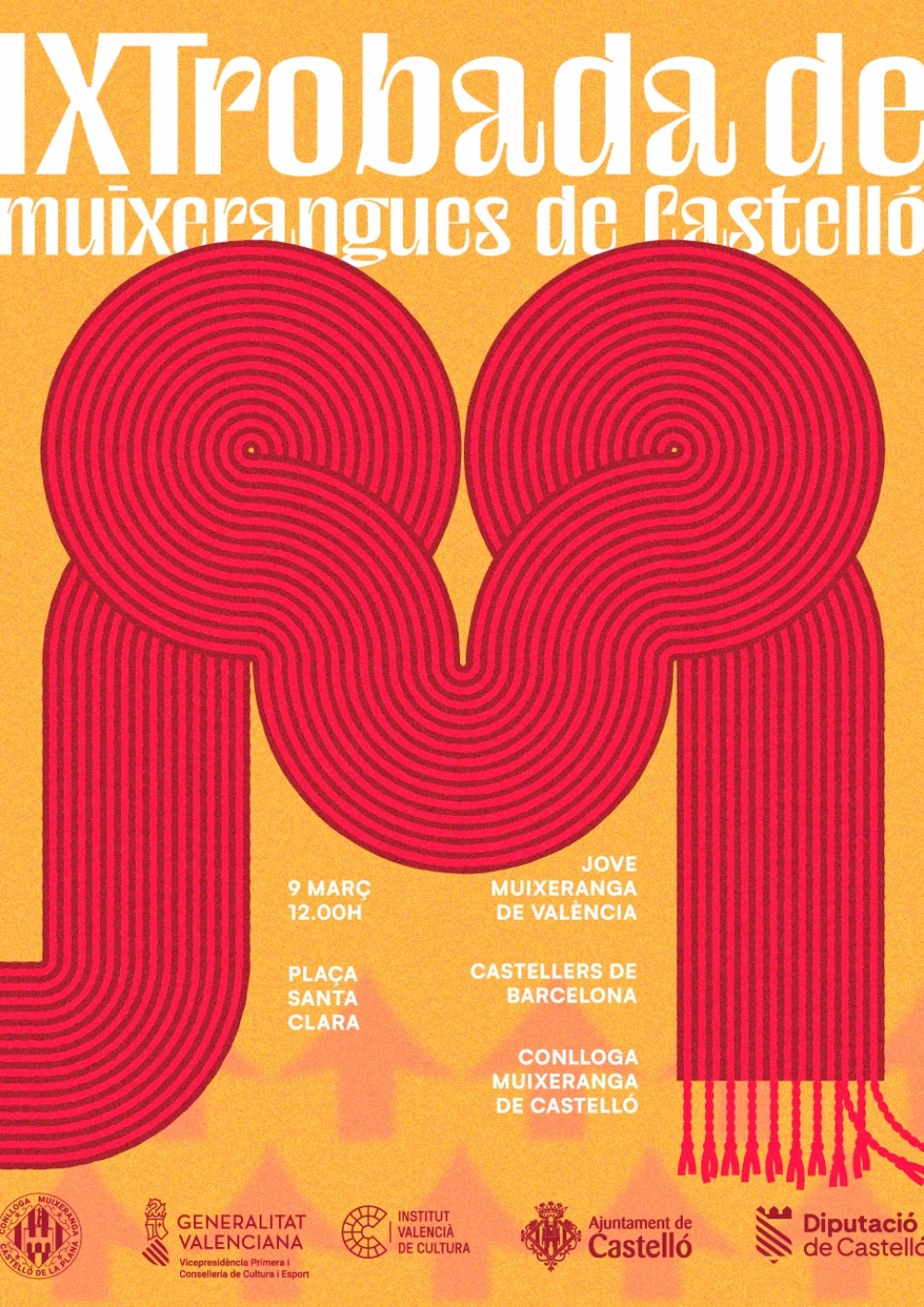 IX Trobada de Muixerangues de Castell&oacute;