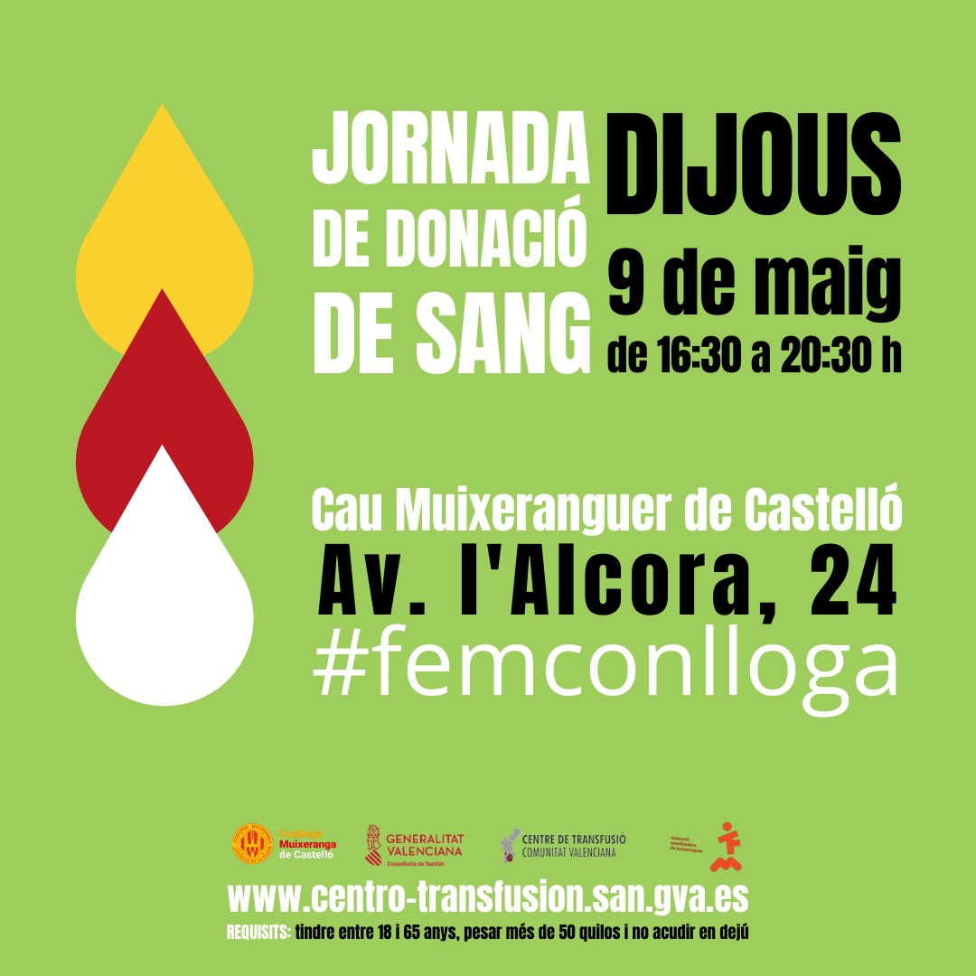 Jornada de donaci&oacute; de sang