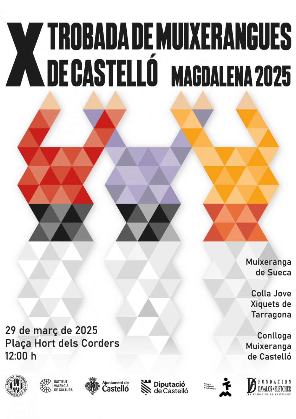 X Trobada de Muixerangues de Castell&oacute;