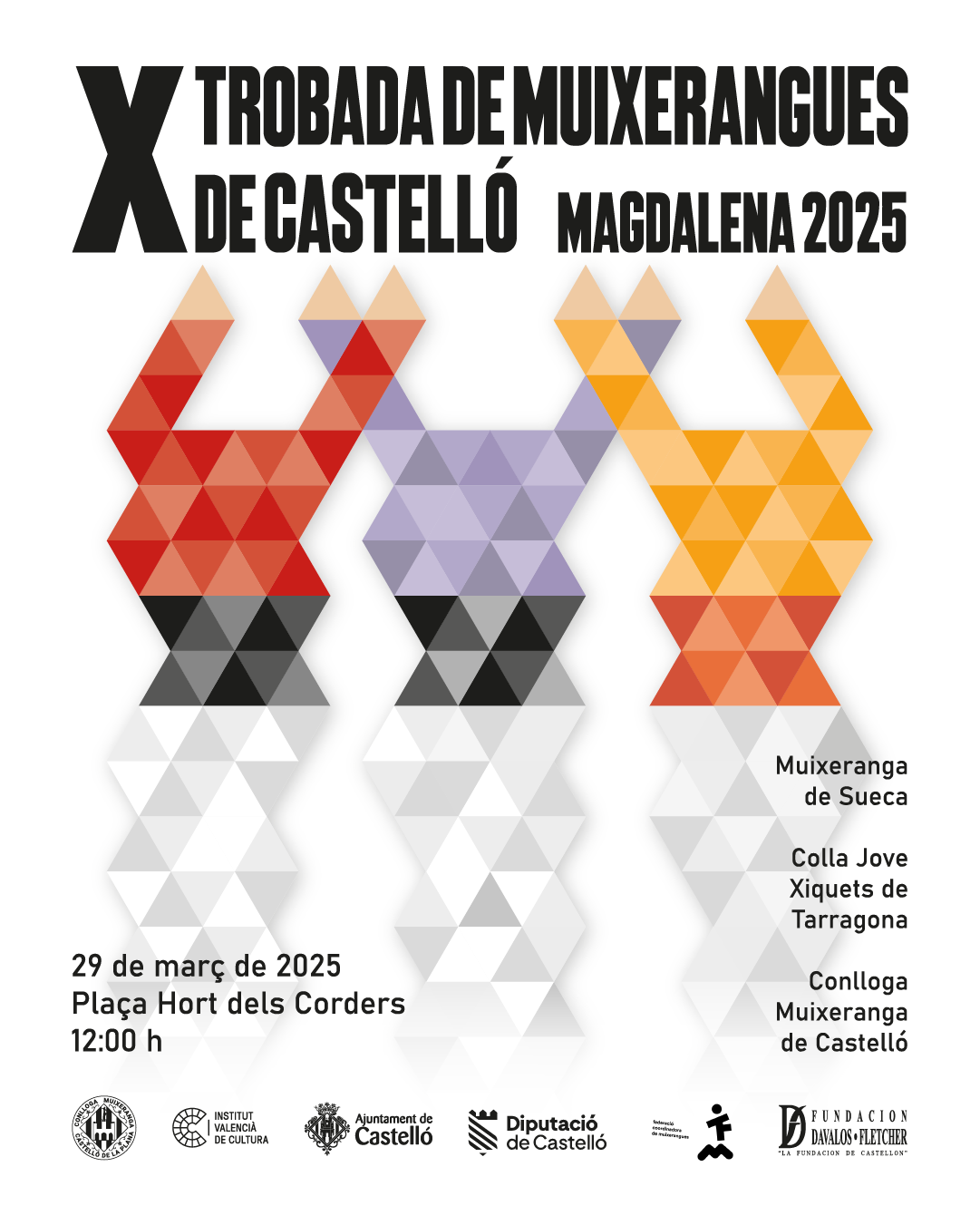 X Trobada de Muixerangues de Castell&oacute;