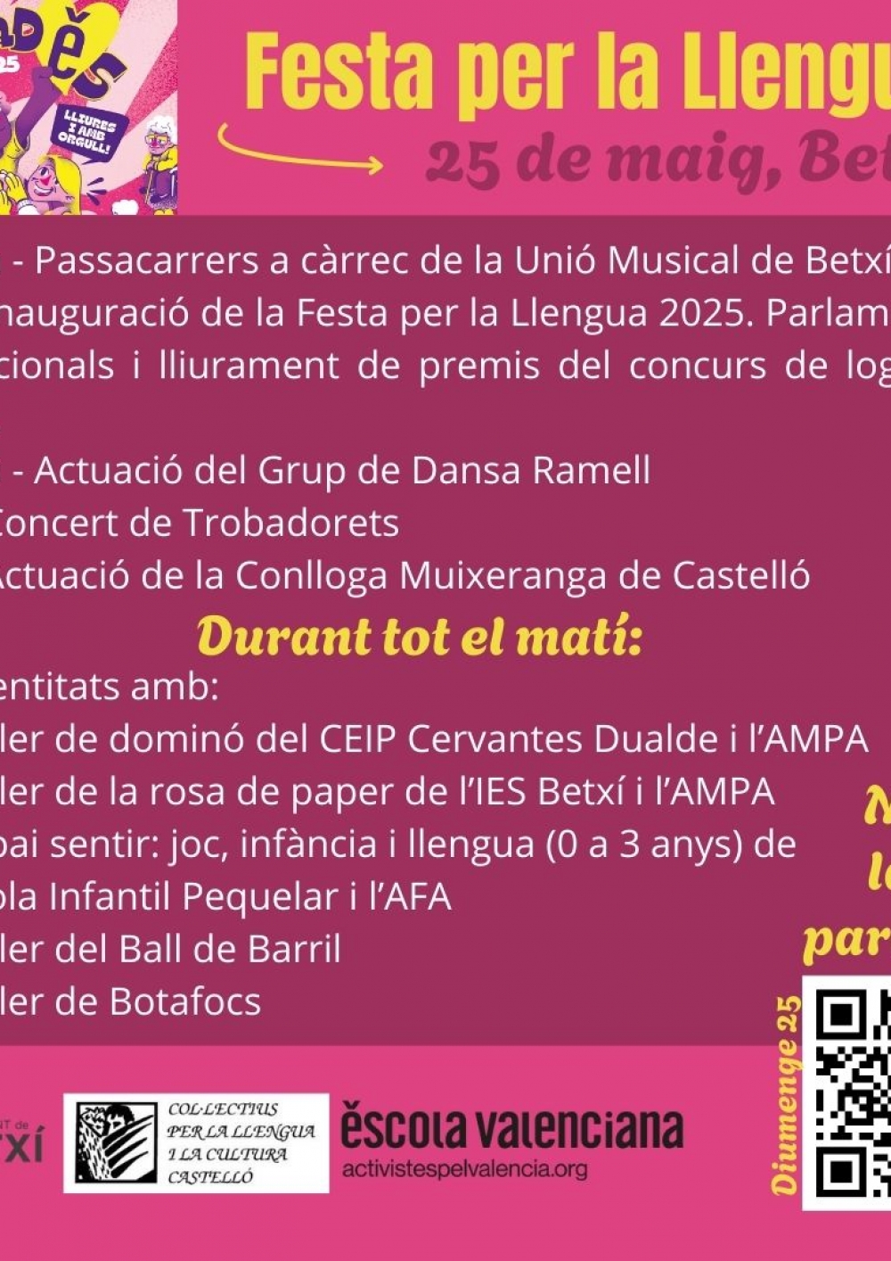 Festa per la Llengua 2025 de La Plana Baixa