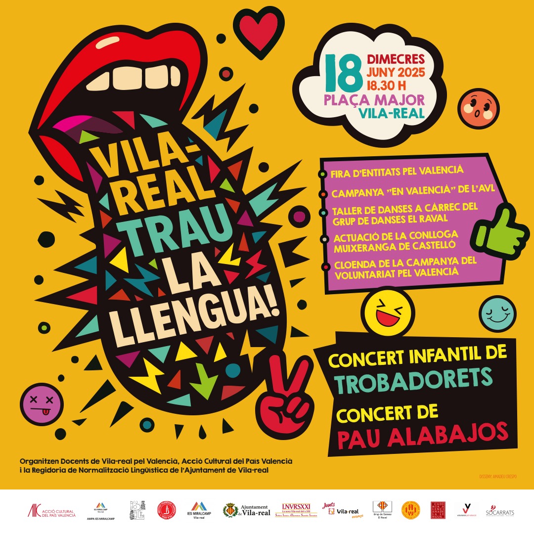 Vila-real trau la Llengua!&nbsp;
&nbsp;