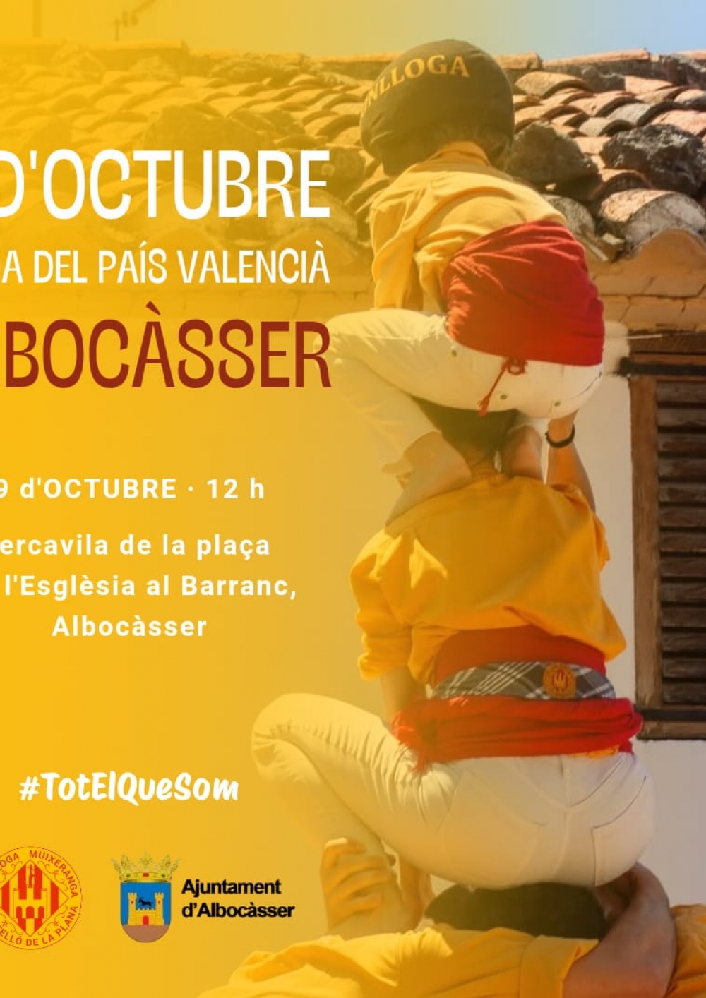 9 d'octubre. Alboc&agrave;sser