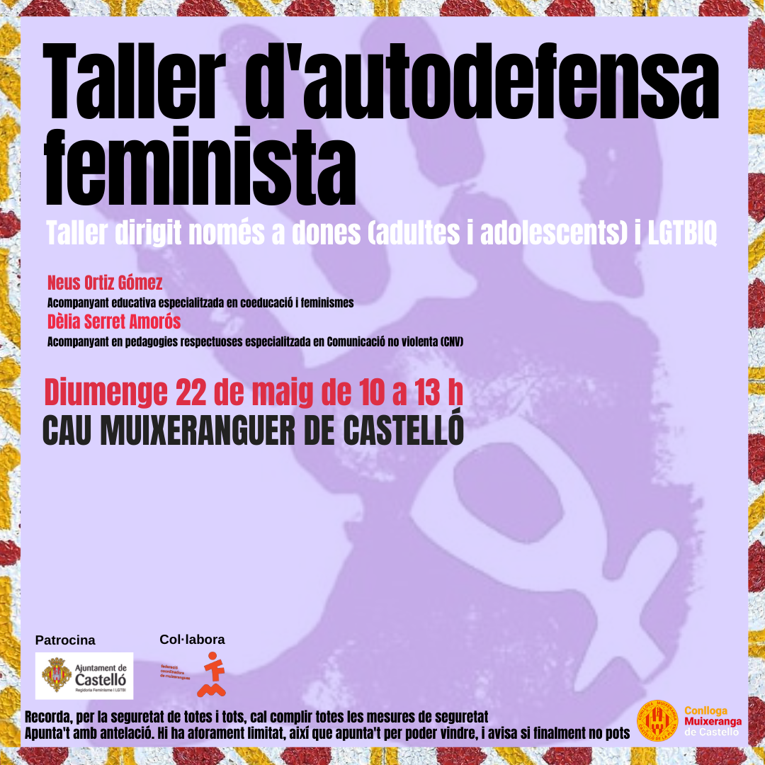 Taller d'autodefensa feminista