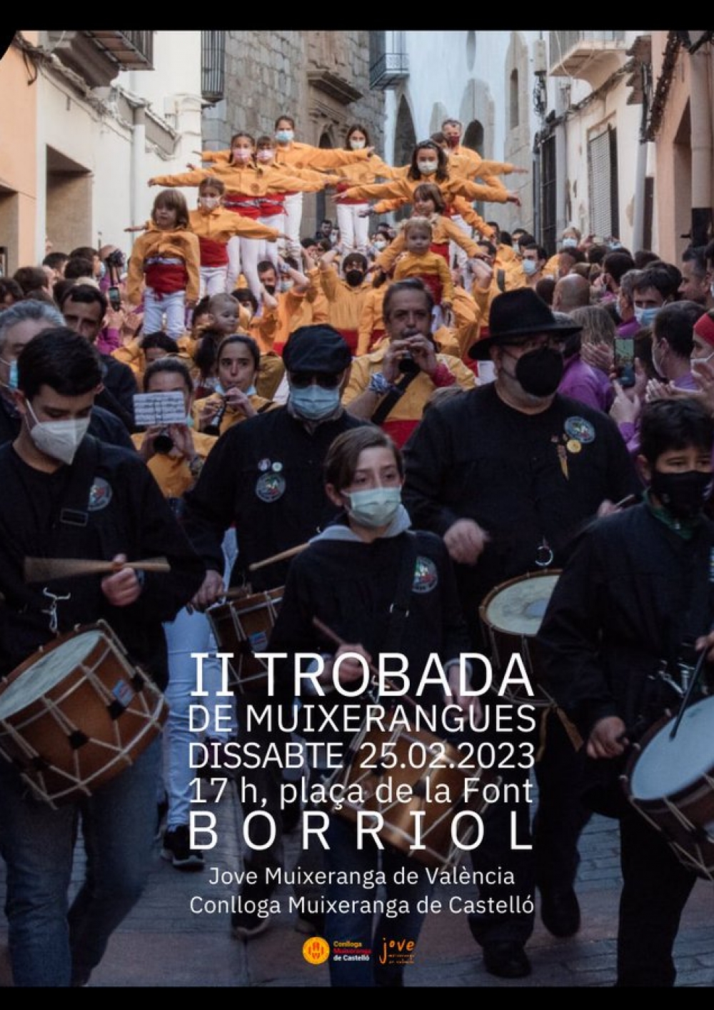 II Trobada de Muixerangues de Borriol