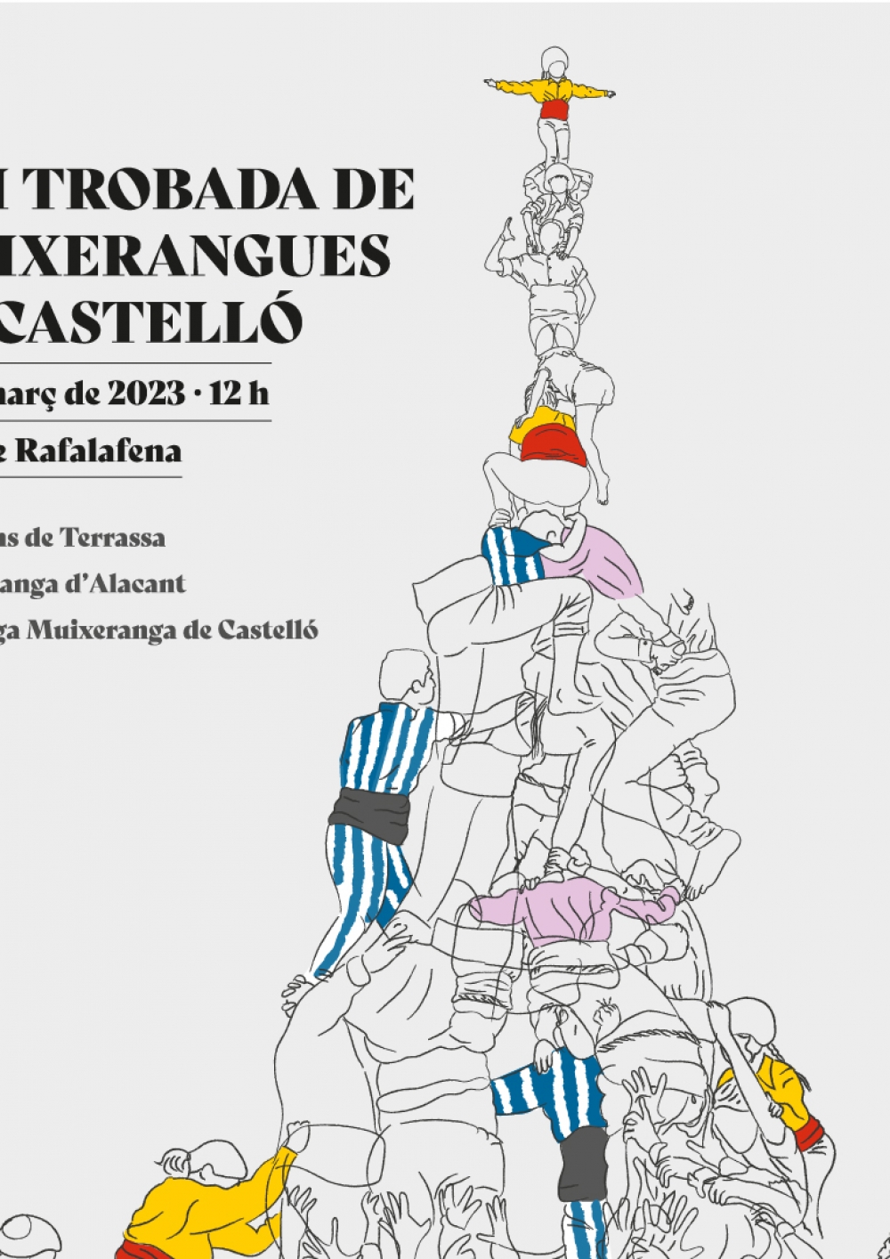 VIII Trobada de Muixerangues de Castell&oacute;