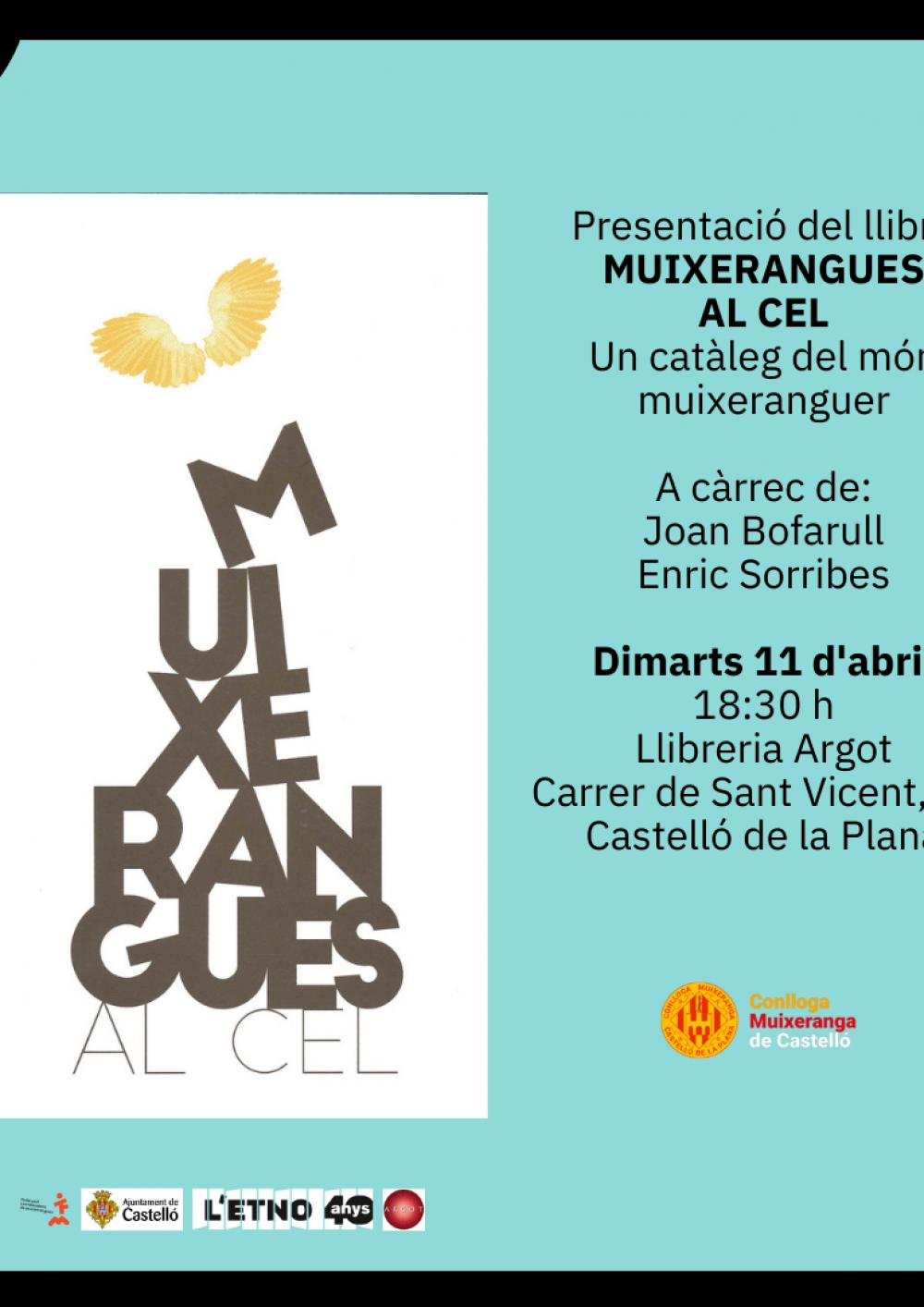 Presentaci&oacute; del llibre "Muixerangues a cel"