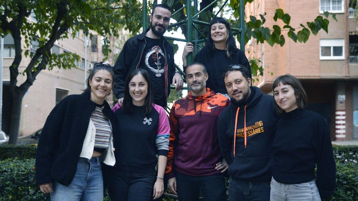 Entrevista al nou equip t&egrave;cnic de la Jove Muixeranga de Val&egrave;ncia